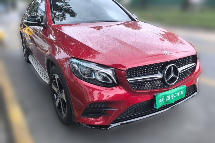 Used Mercedes-Benz GLC Coupe 2017 GLC 200 4MATIC Coupe SUV Front Right 45 Deg