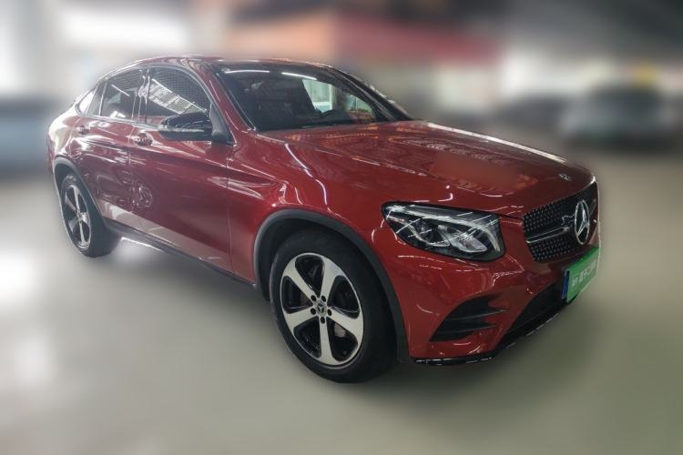 Used Mercedes-Benz GLC Coupe 2017 GLC 200 4MATIC Coupe SUV Front Right 45 Deg