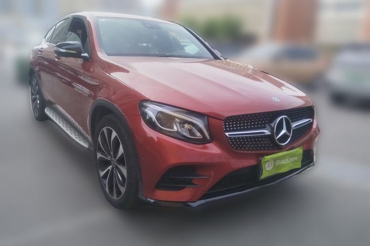 Used Mercedes-Benz GLC Coupe 2017 GLC 260 4MATIC Coupe SUV Front Right 45 Deg