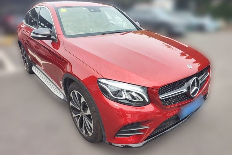 Used Mercedes-Benz GLC Coupe 2017 GLC 260 4MATIC Coupe SUV Front Right 45 Deg