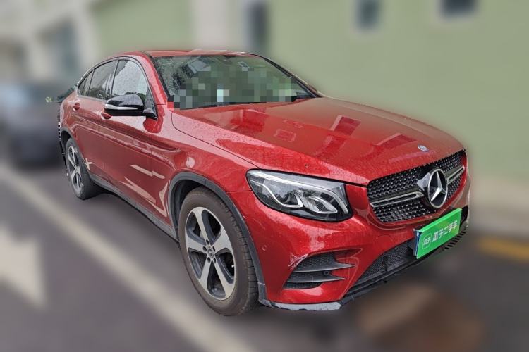 Used Mercedes-Benz GLC Coupe 2017 GLC 200 4MATIC Coupe SUV Front Right 45 Deg