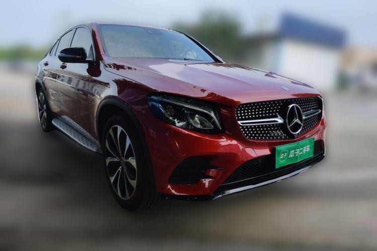 Used Mercedes-Benz GLC Coupe 2017 GLC 260 4MATIC Coupe SUV Front Right 45 Deg