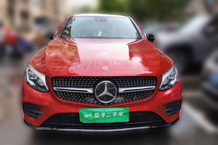 Used Mercedes-Benz GLC Coupe 2017 GLC 300 4MATIC Coupe SUV Front