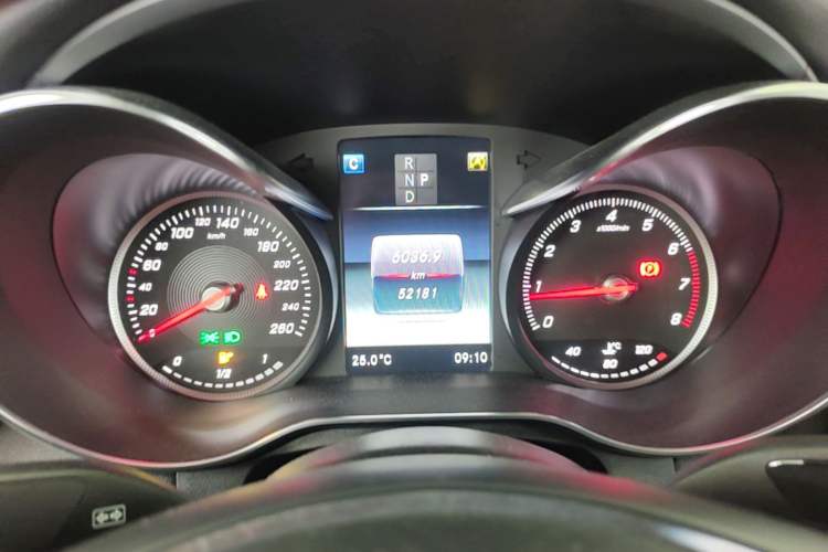 Used Mercedes-Benz GLC Coupe 2017 GLC 260 4MATIC Coupe SUV Instrument Cluster