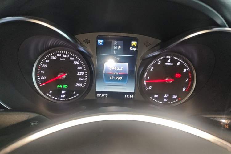 Used Mercedes-Benz GLC Coupe 2017 GLC 260 4MATIC Coupe SUV Instrument Cluster