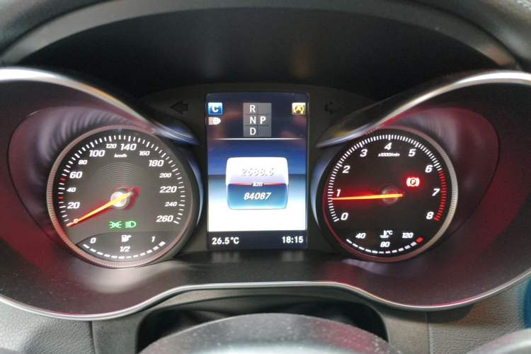 Used Mercedes-Benz GLC Coupe 2017 GLC 300 4MATIC Coupe SUV Instrument Cluster