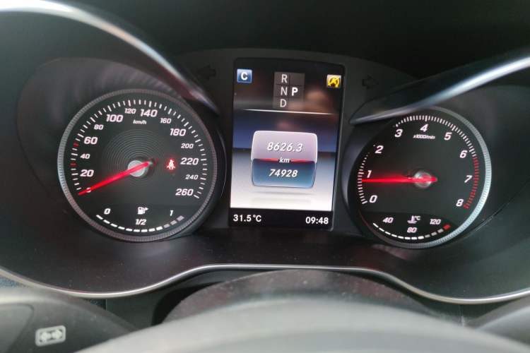 Used Mercedes-Benz GLC Coupe 2017 GLC 260 4MATIC Coupe SUV Instrument Cluster