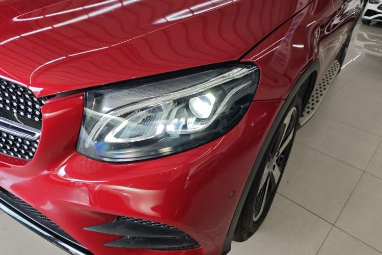 Used Mercedes-Benz GLC Coupe 2017 GLC 200 4MATIC Coupe SUV Left Front Headlight
