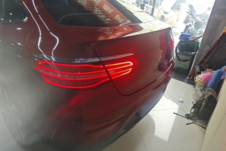 Used Mercedes-Benz GLC Coupe 2017 GLC 260 4MATIC Coupe SUV Rear
