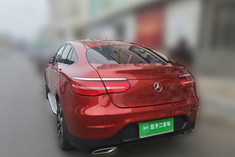 Used Mercedes-Benz GLC Coupe 2017 GLC 260 4MATIC Coupe SUV Rear Left 45 Deg