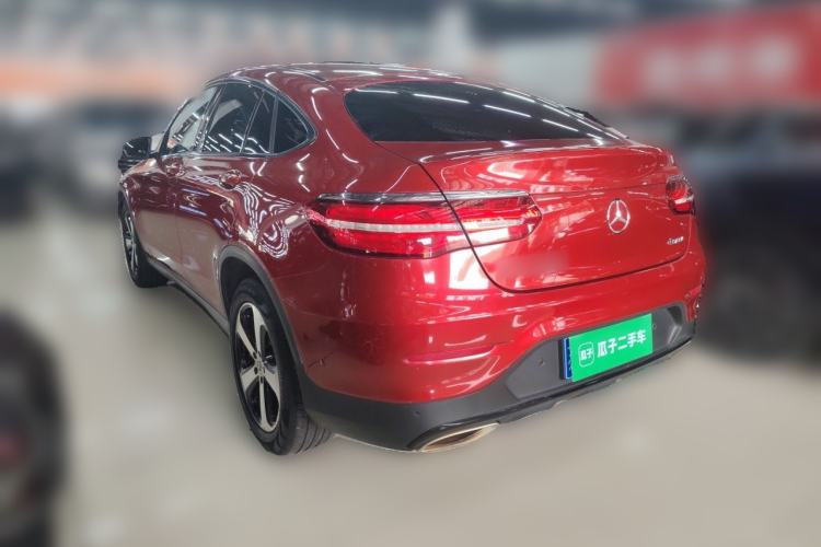 Used Mercedes-Benz GLC Coupe 2017 GLC 200 4MATIC Coupe SUV Rear Left 45 Deg