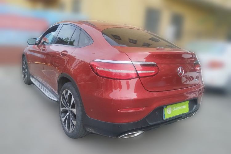 Used Mercedes-Benz GLC Coupe 2017 GLC 260 4MATIC Coupe SUV Rear Left 45 Deg