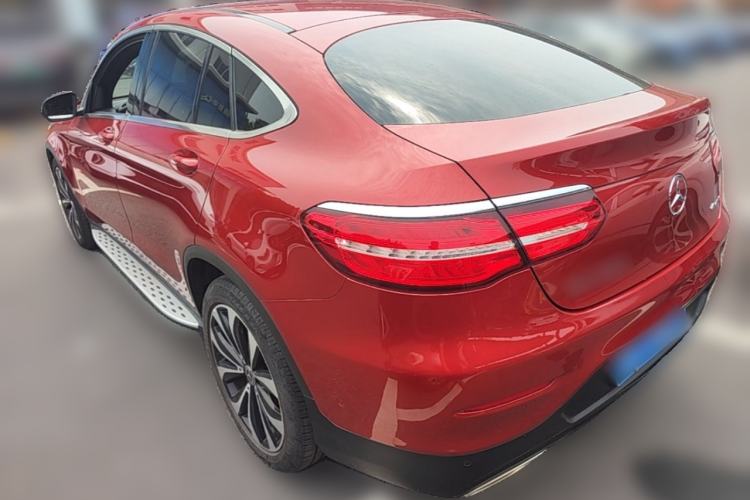 Used Mercedes-Benz GLC Coupe 2017 GLC 260 4MATIC Coupe SUV Rear Left 45 Deg