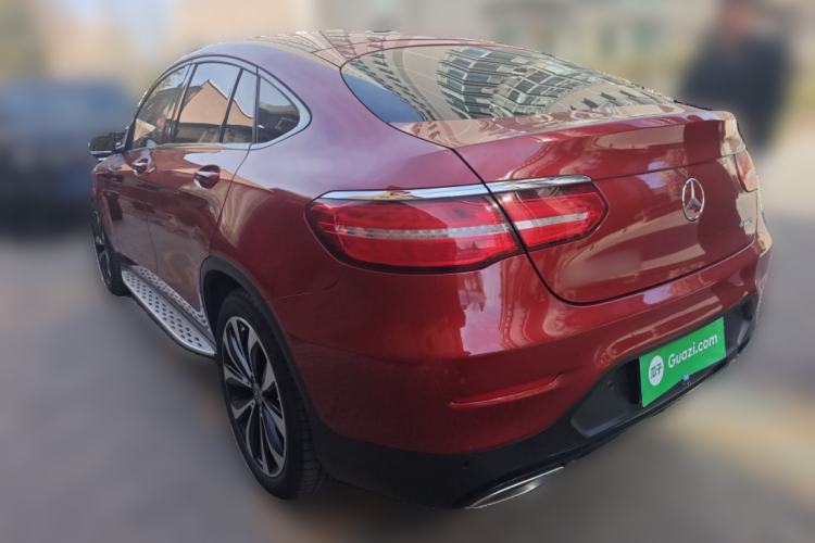 Used Mercedes-Benz GLC Coupe 2017 GLC 260 4MATIC Coupe SUV Rear Left 45 Deg