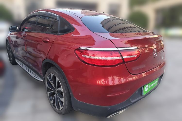 Used Mercedes-Benz GLC Coupe 2017 GLC 260 4MATIC Coupe SUV Rear Left 45 Deg