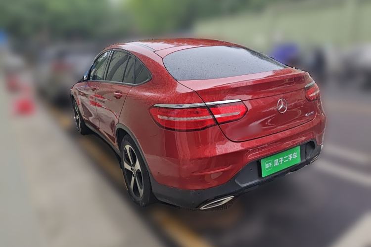 Used Mercedes-Benz GLC Coupe 2017 GLC 200 4MATIC Coupe SUV Rear Left 45 Deg