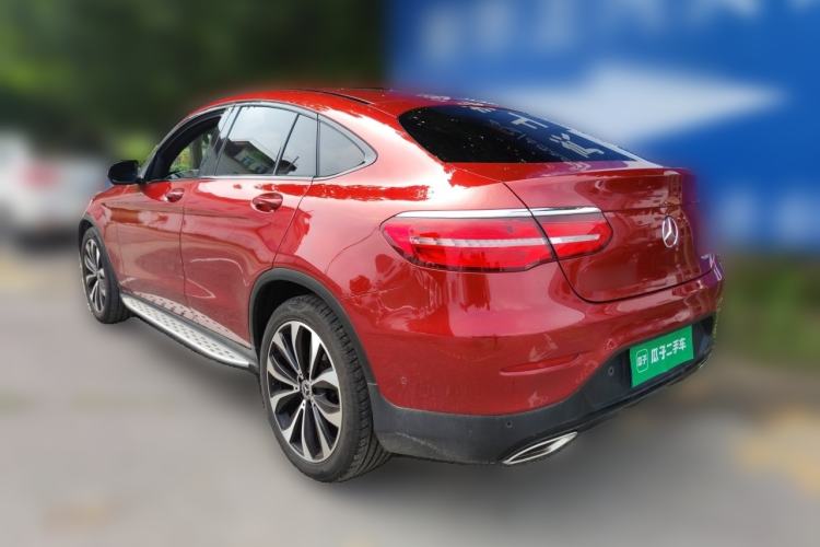 Used Mercedes-Benz GLC Coupe 2017 GLC 260 4MATIC Coupe SUV Rear Left 45 Deg