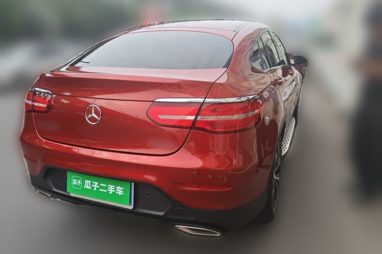 Used Mercedes-Benz GLC Coupe 2017 GLC 260 4MATIC Coupe SUV Rear Right 45 Deg