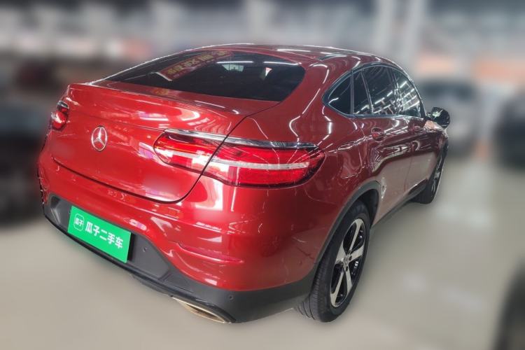 Used Mercedes-Benz GLC Coupe 2017 GLC 200 4MATIC Coupe SUV Rear Right 45 Deg