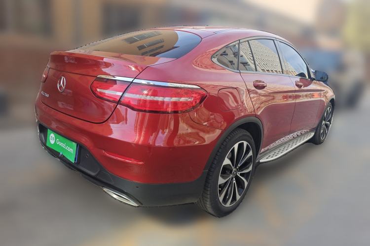 Used Mercedes-Benz GLC Coupe 2017 GLC 260 4MATIC Coupe SUV Rear Right 45 Deg