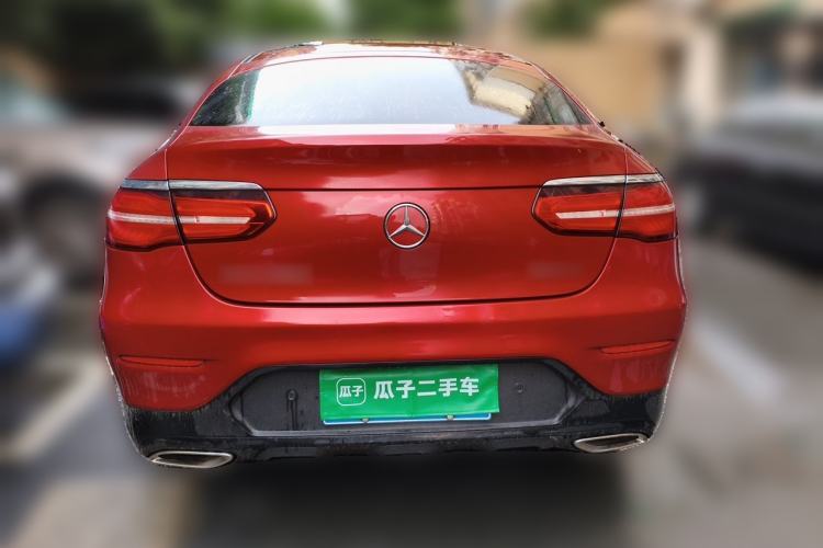 Used Mercedes-Benz GLC Coupe 2017 GLC 300 4MATIC Coupe SUV Rear