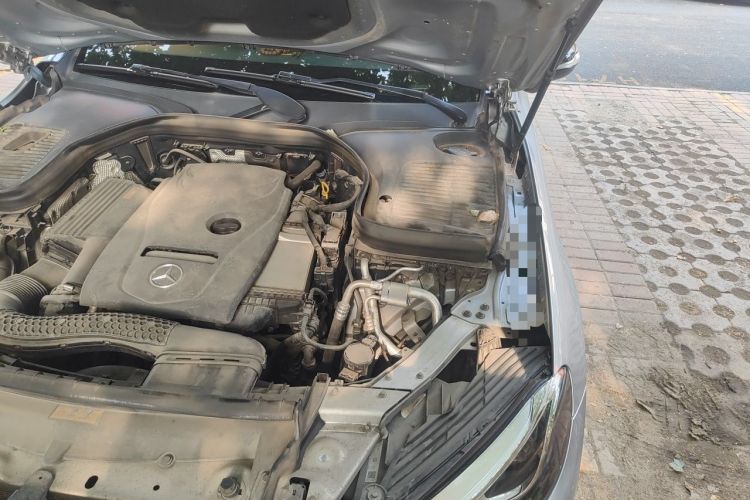 Used Mercedes-Benz GLC Coupe 2017 GLC 200 4MATIC Coupe SUV Engine Bay Left
