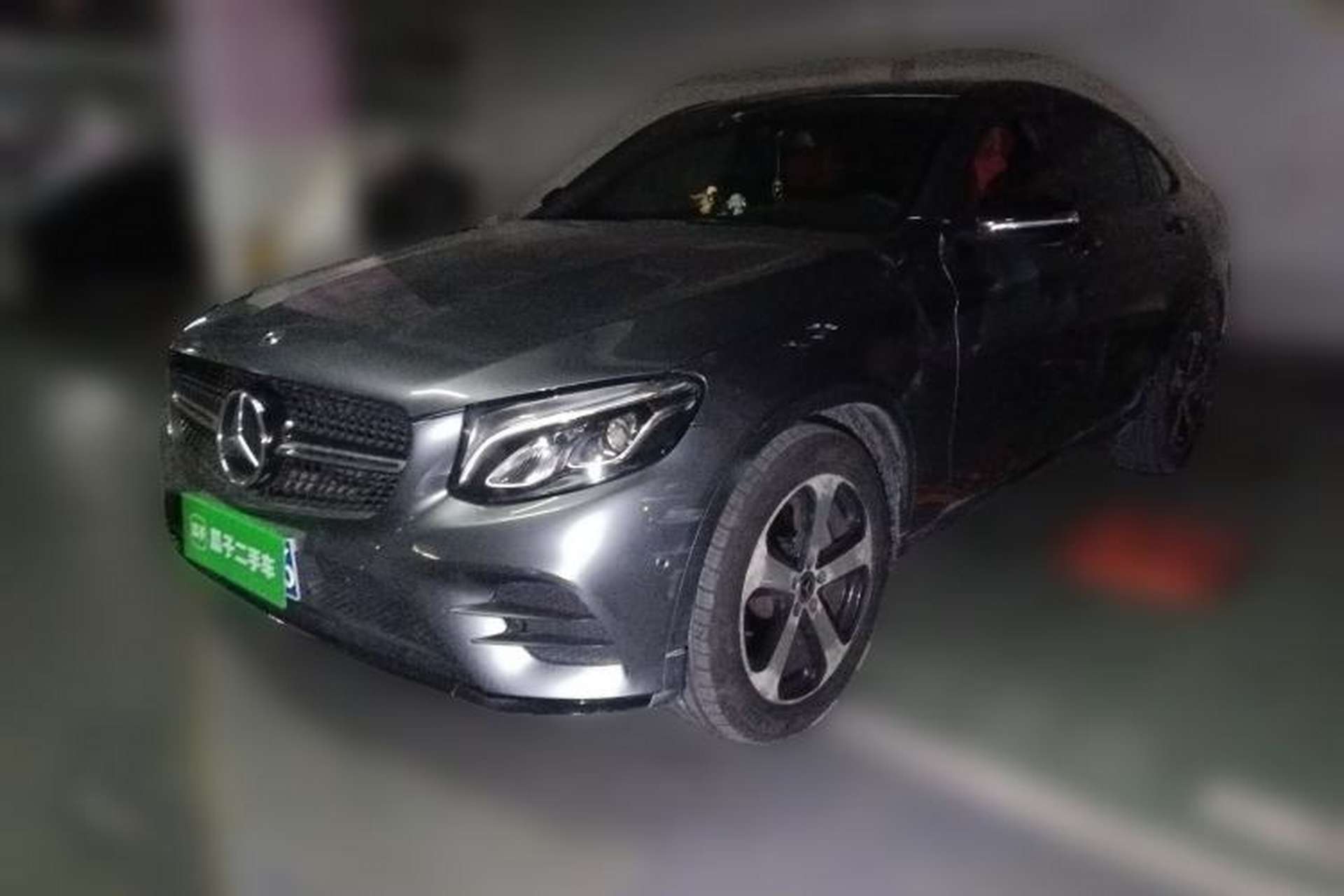 Used Mercedes-Benz GLC Coupe 2017 GLC 200 4MATIC Coupe SUV Front Left 45 Deg
