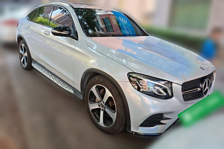 Used Mercedes-Benz GLC Coupe 2017 GLC 200 4MATIC Coupe SUV Front Right 45 Deg