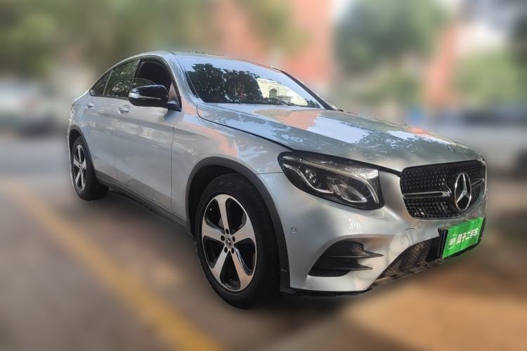 Used Mercedes-Benz GLC Coupe 2017 GLC 200 4MATIC Coupe SUV Front Right 45 Deg