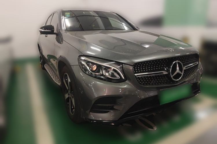 Used Mercedes-Benz GLC Coupe 2017 GLC 200 4MATIC Coupe SUV Front Right 45 Deg