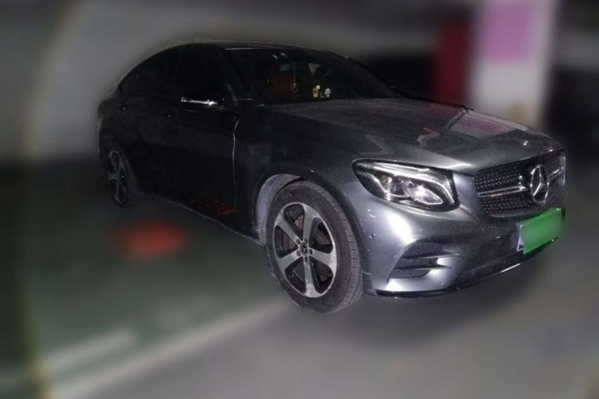Used Mercedes-Benz GLC Coupe 2017 GLC 200 4MATIC Coupe SUV Front Right 45 Deg