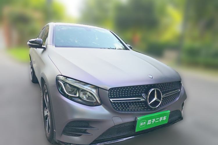 Used Mercedes-Benz GLC Coupe 2017 GLC 200 4MATIC Coupe SUV Front Right 45 Deg