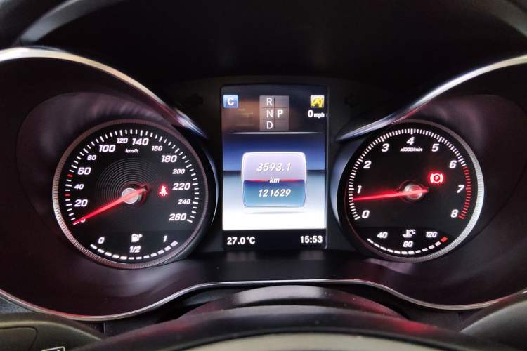Used Mercedes-Benz GLC Coupe 2017 GLC 200 4MATIC Coupe SUV Instrument Cluster