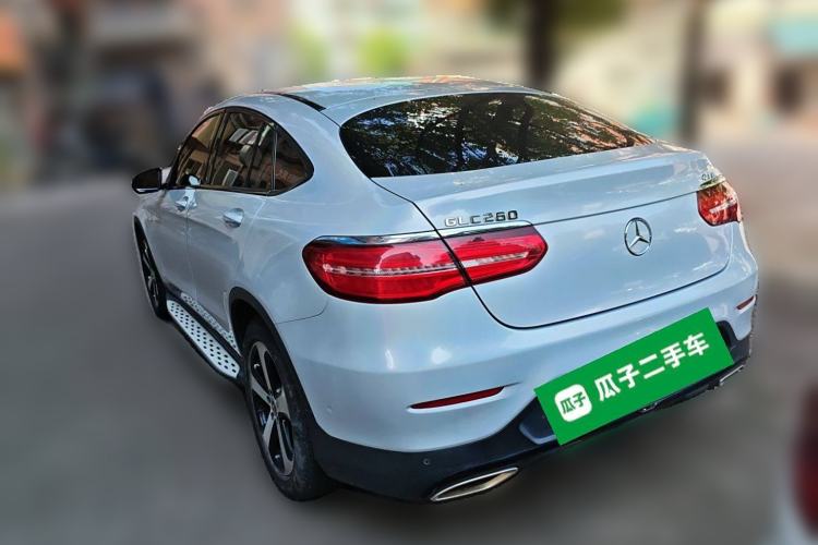 Used Mercedes-Benz GLC Coupe 2017 GLC 200 4MATIC Coupe SUV Rear Left 45 Deg