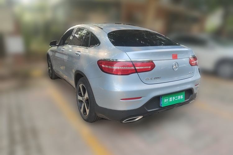 Used Mercedes-Benz GLC Coupe 2017 GLC 200 4MATIC Coupe SUV Rear Left 45 Deg