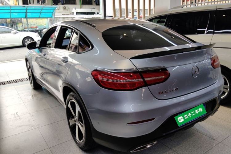 Used Mercedes-Benz GLC Coupe 2017 GLC 200 4MATIC Coupe SUV Rear Left 45 Deg