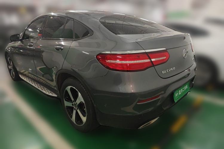 Used Mercedes-Benz GLC Coupe 2017 GLC 200 4MATIC Coupe SUV Rear Left 45 Deg