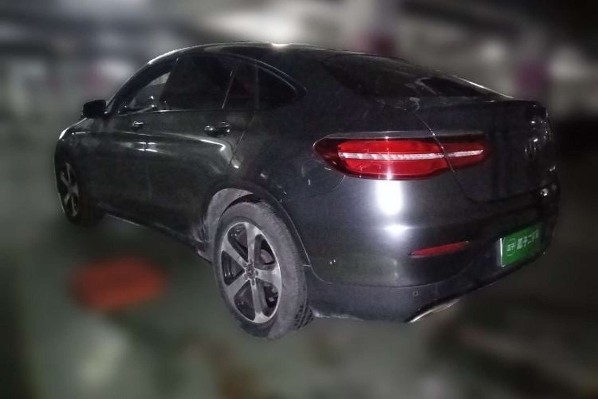Used Mercedes-Benz GLC Coupe 2017 GLC 200 4MATIC Coupe SUV Rear Left 45 Deg