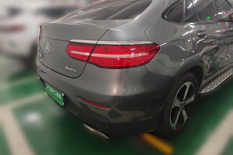 Used Mercedes-Benz GLC Coupe 2017 GLC 200 4MATIC Coupe SUV Rear Right 45 Deg