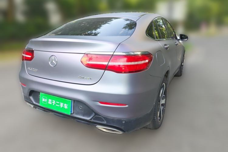 Used Mercedes-Benz GLC Coupe 2017 GLC 200 4MATIC Coupe SUV Rear Right 45 Deg