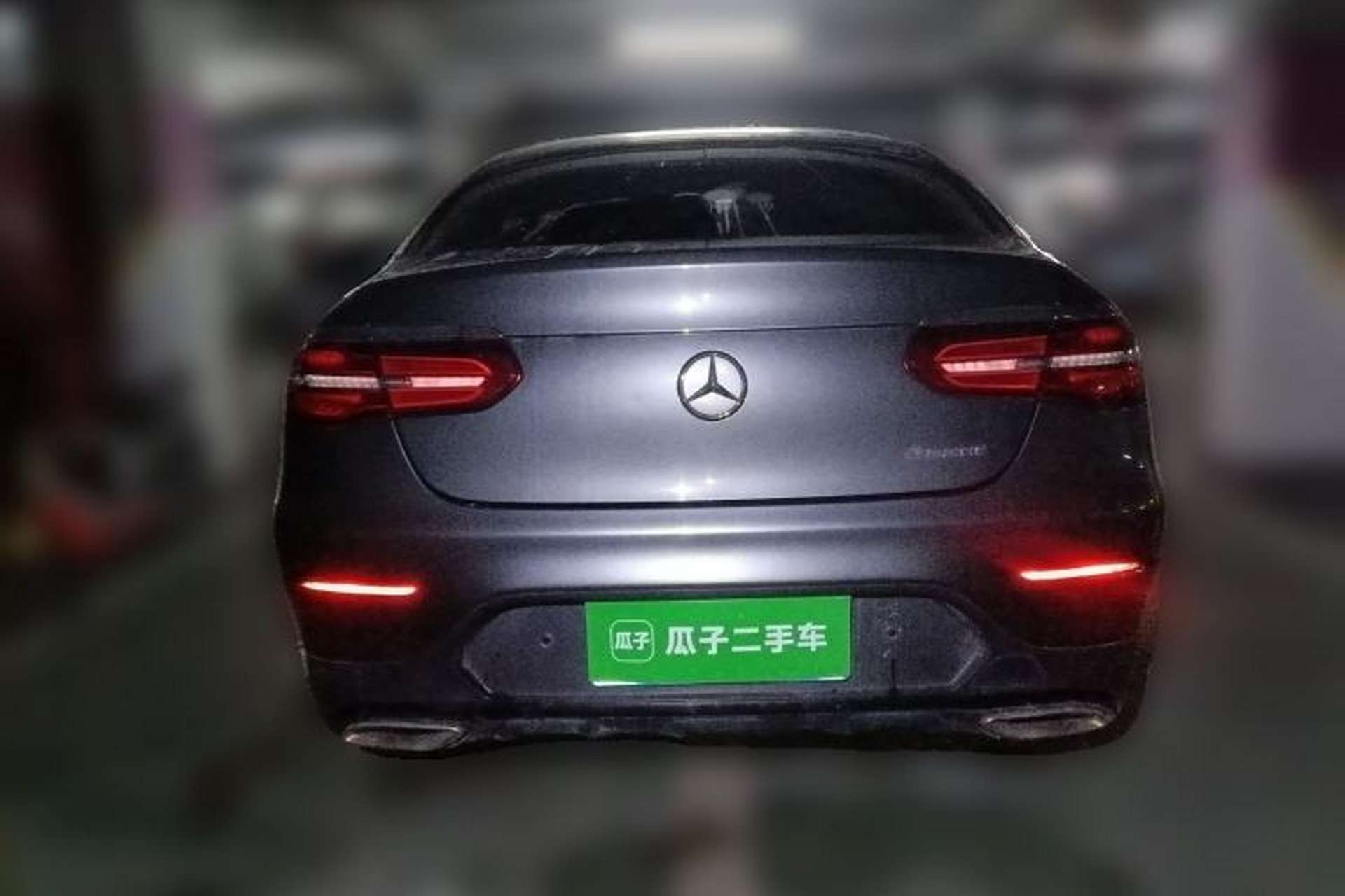 Used Mercedes-Benz GLC Coupe 2017 GLC 200 4MATIC Coupe SUV Rear