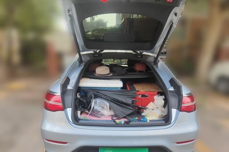 Used Mercedes-Benz GLC Coupe 2017 GLC 200 4MATIC Coupe SUV Trunk