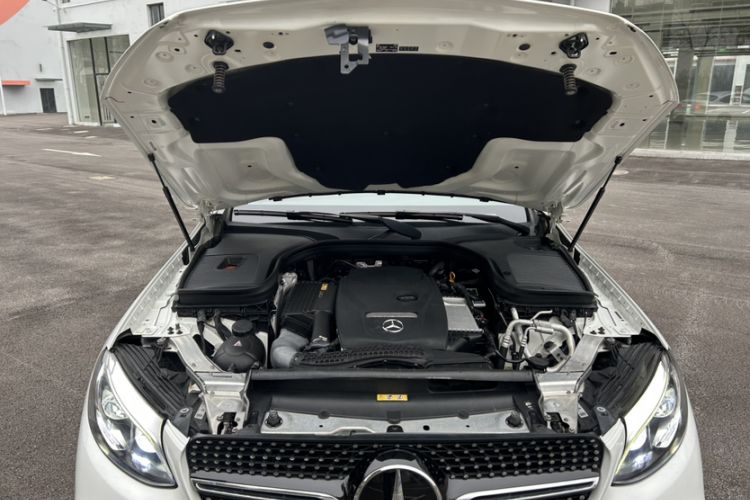 Used Mercedes-Benz GLC Coupe 2017 GLC 300 4MATIC Coupe SUV Engine Bay