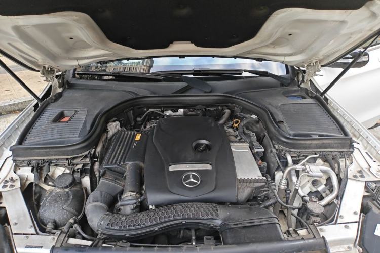 Used Mercedes-Benz GLC Coupe 2017 GLC 260 4MATIC Coupe SUV Engine Bay