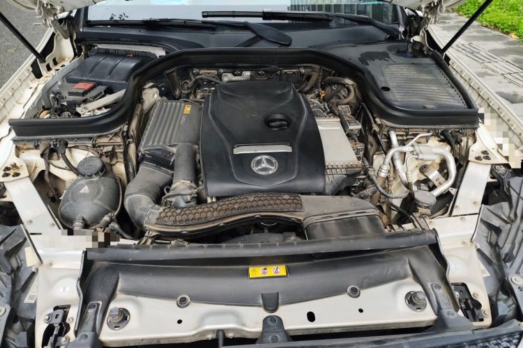 Used Mercedes-Benz GLC Coupe 2017 GLC 200 4MATIC Coupe SUV Engine Bay