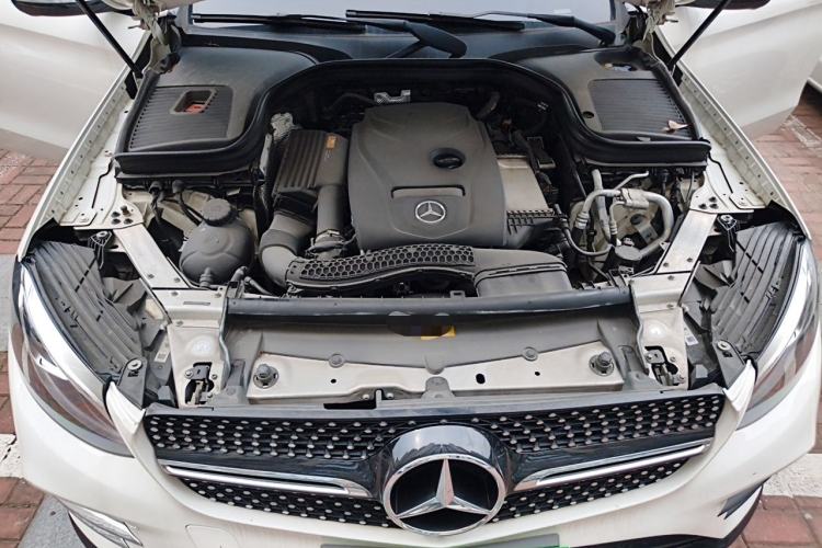 Used Mercedes-Benz GLC Coupe 2017 GLC 200 4MATIC Coupe SUV Engine Bay