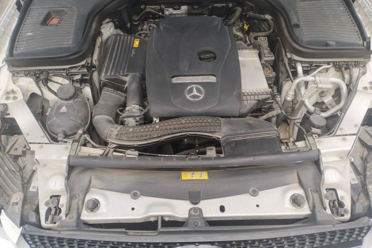 Used Mercedes-Benz GLC Coupe 2017 GLC 260 4MATIC Coupe SUV Engine Bay