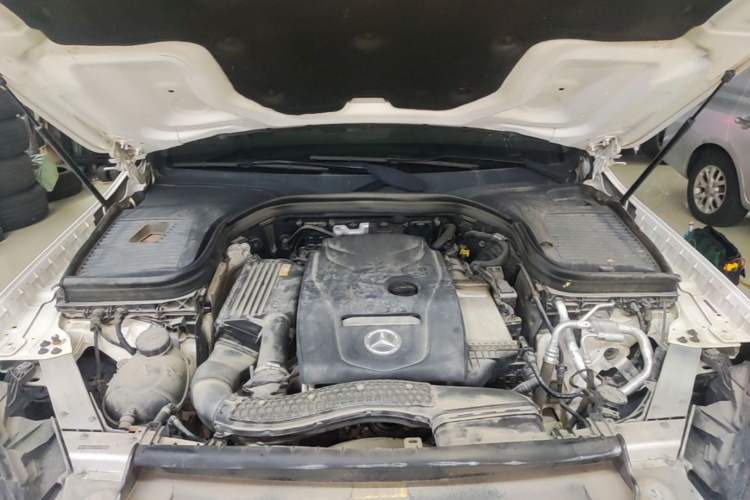 Used Mercedes-Benz GLC Coupe 2017 GLC 200 4MATIC Coupe SUV Engine Bay