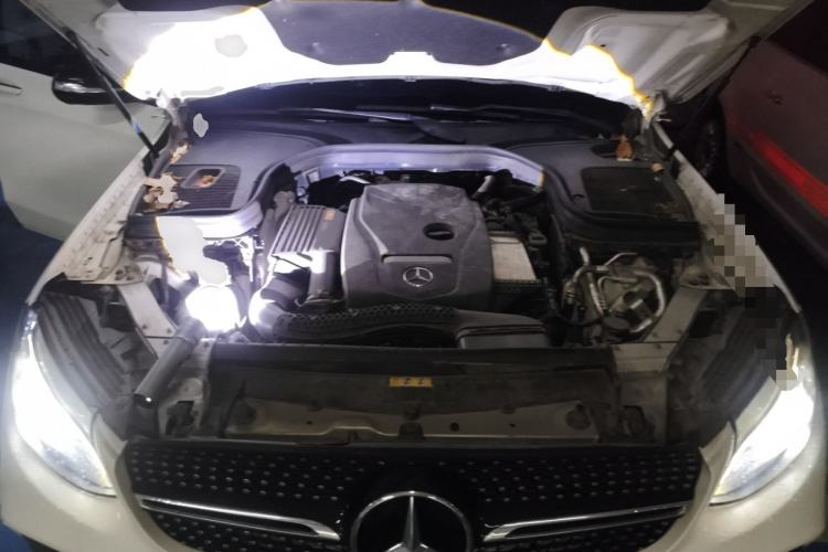 Used Mercedes-Benz GLC Coupe 2017 GLC 200 4MATIC Coupe SUV Engine Bay