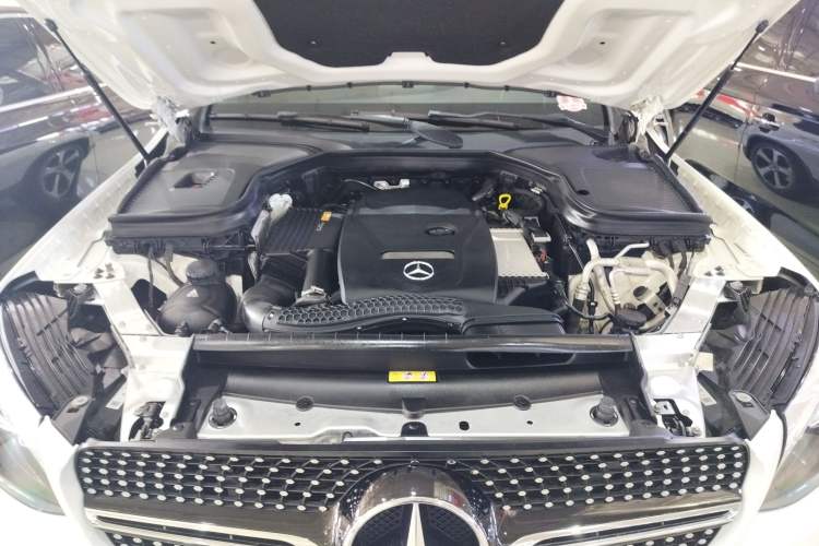 Used Mercedes-Benz GLC Coupe 2017 GLC 200 4MATIC Coupe SUV Engine Bay
